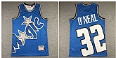 Magic 32 Shaquille O'Neal Blue Hardwood Classics Jersey,baseball caps,new era cap wholesale,wholesale hats